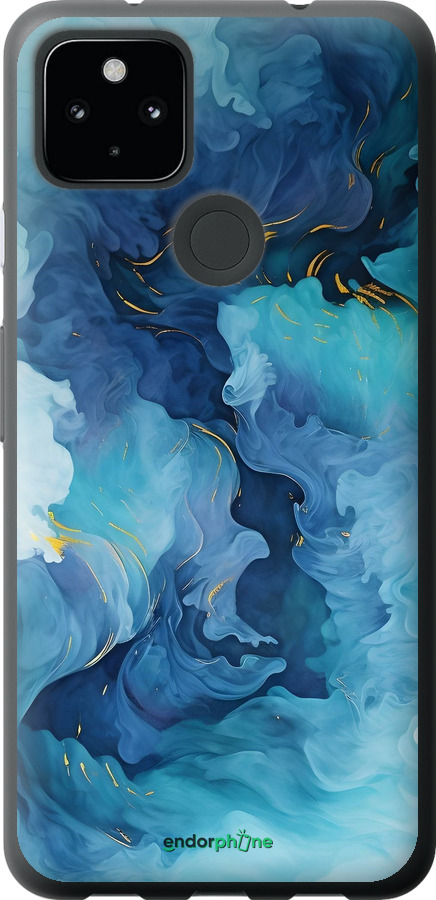Силиконовый чехол Акварель для Google Pixel 4A 5G - 6320u-2867 изображение 