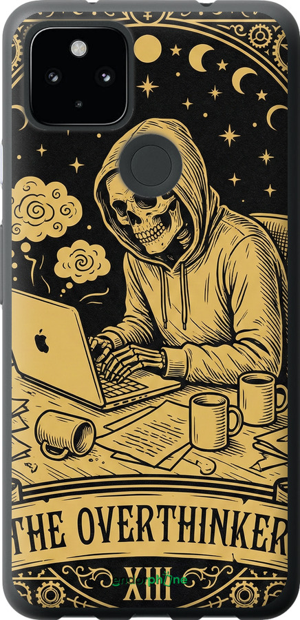 Силиконовый чехол The Overthinker для Google Pixel 4A 5G - 6774u-2867 изображение 
