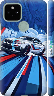 3D пластиковый матовый чехол БМВ для Google Pixel 5 - 6292m-2044 изображение 