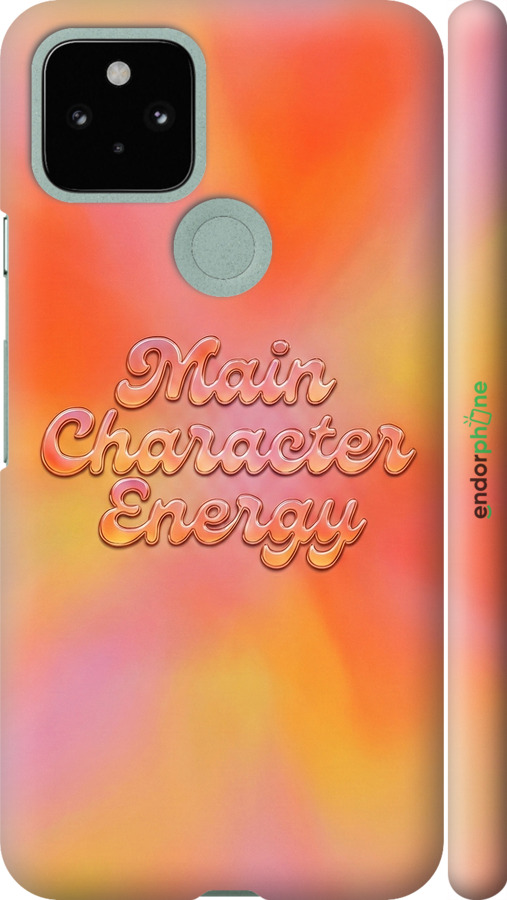 3D пластиковий матовий чехол Aura Gradient Main Character Energy Aesthetic Y2K для Google Pixel 5 - 6783m-2044 изображение 