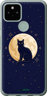 Силіконовий чехол Cute Cat Celestial/Witchy для Google Pixel 5 - 6787u-2044 изображение 