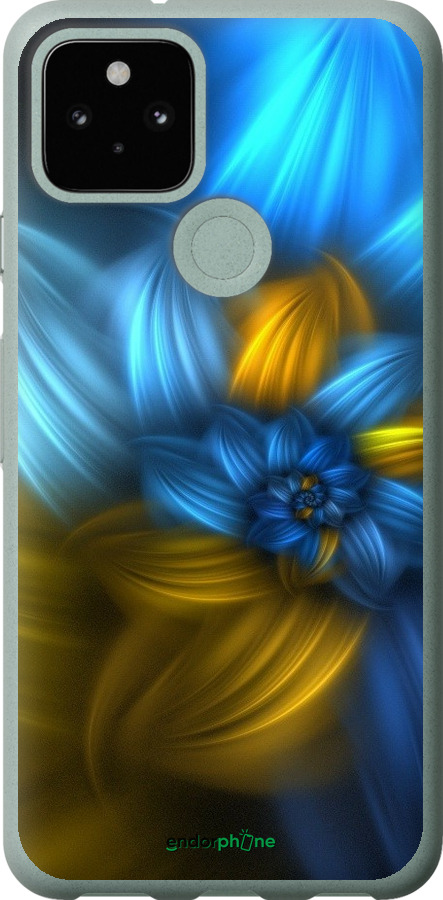 

2D пластиковий чохол "Візерунок 46" для Google Pixel 5, Синій