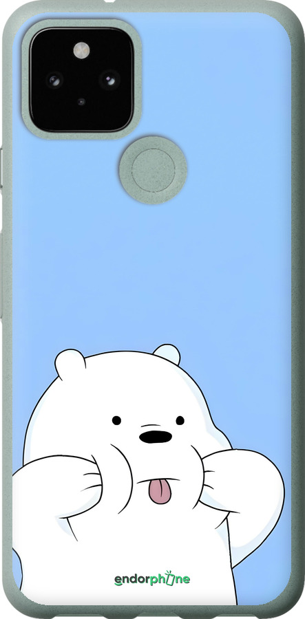 2D пластиковый чехол Милый мишка для Google Pixel 5 - 6357t-2044 изображение 
