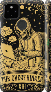 3D пластиковый матовый чехол 'The Overthinker' для Google Pixel 5A изображение 1