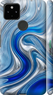 3D пластиковый матовый чехол 'Liquid Chrome' для Google Pixel 5A изображение 9