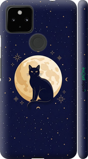 3D пластиковий матовий чохол 'Cute Cat Celestial/Witchy' для Google Pixel 5A зображення 9
