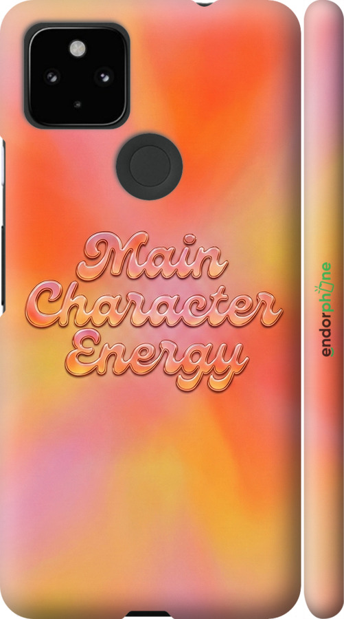 3D пластиковый матовый чехол Aura Gradient Main Character Energy Aesthetic Y2K для Google Pixel 5A - 6783m-2286 изображение 