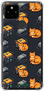 Силіконовий протиударний с посиленими кутами чехол Autonomous Zone для Google Pixel 5A - 6771sp-2286 изображение 