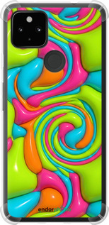 Силикон с усиленными углами чехол Y2K Jelly Dream для Google Pixel 5A - 6780sp-2286 изображение 