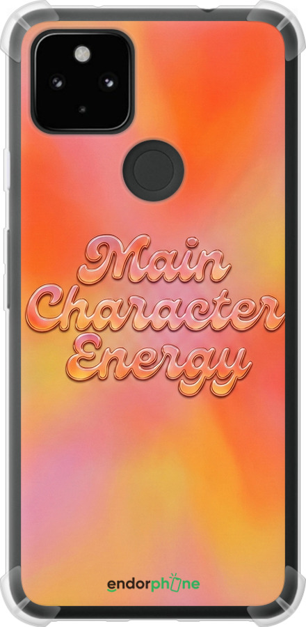 Силіконовий протиударний с посиленими кутами чехол Aura Gradient Main Character Energy Aesthetic Y2K для Google Pixel 5A - 6783sp-2286 изображение 