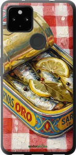 Силиконовый чехол Vintage Sardine Tin Phone для Google Pixel 5A - 6772u-2286 изображение 