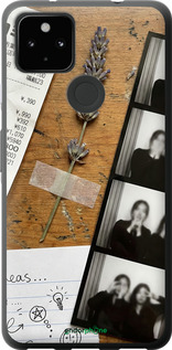 2D пластиковый чехол Aesthetic Scrapbook Collage для Google Pixel 5A - 6773t-2286 изображение 