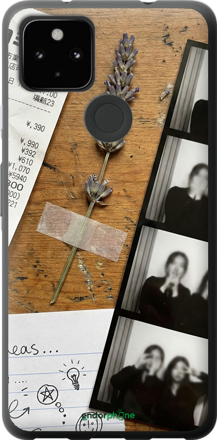 2D пластиковый чехол Aesthetic Scrapbook Collage для Google Pixel 5A - 6773t-2286 изображение 