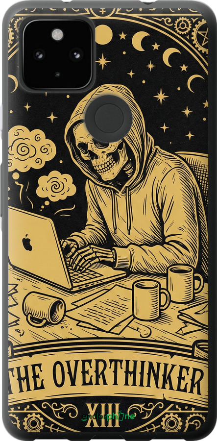 Силиконовый чехол The Overthinker для Google Pixel 5A - 6774u-2286 изображение 