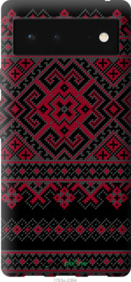 Силиконовый чехол Вышиванка 52 для Google Pixel 6 - 1763u-2364 изображение 