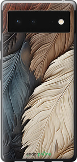 Силиконовый чехол Листья в стиле бохо для Google Pixel 6 - 5643u-2364 изображение 