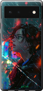 Силиконовый чехол Ночные огни для Google Pixel 6 - 6096u-2364 изображение 