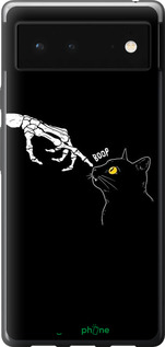 Силіконовий чехол Кішка для Google Pixel 6 - 6505u-2364 изображение 