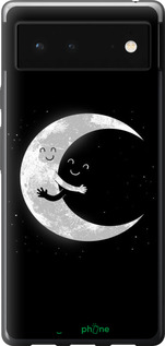 Силиконовый чехол Лунные объятия для Google Pixel 6 - 6508u-2364 изображение 