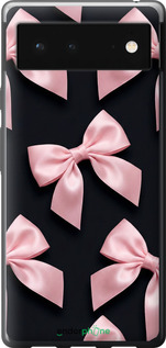 Силіконовий чехол Coquette Ribbons Dark Coquette для Google Pixel 6 - 6767u-2364 изображение 