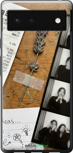 Силиконовый чехол Aesthetic Scrapbook Collage для Google Pixel 6 - 6773u-2364 изображение 