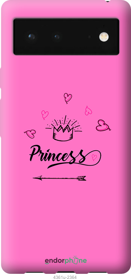 Силіконовий чехол Princess для Google Pixel 6 - 4361u-2364 изображение 