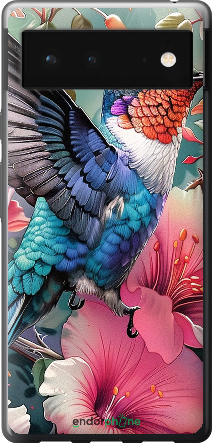 Силіконовий чехол Казкова колібрі для Google Pixel 6 - 6051u-2364 изображение 