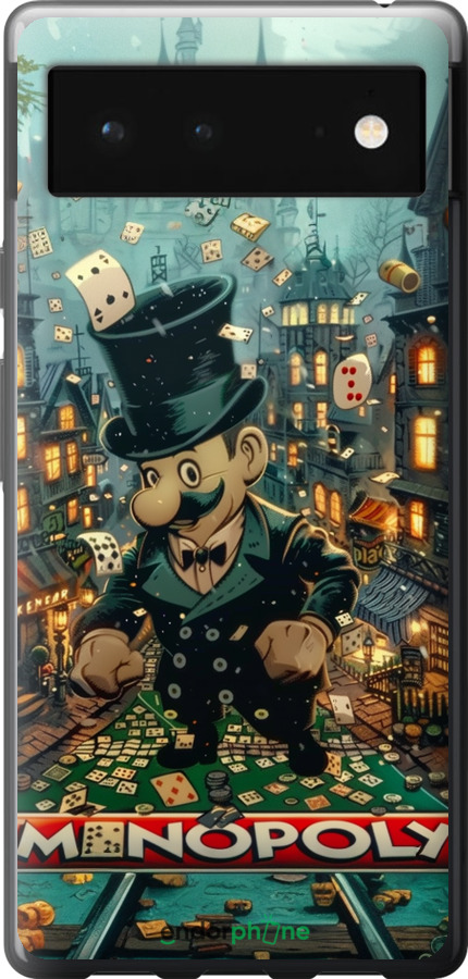 Силиконовый чехол Сказочный Monopoly для Google Pixel 6 - 6086u-2364 изображение 