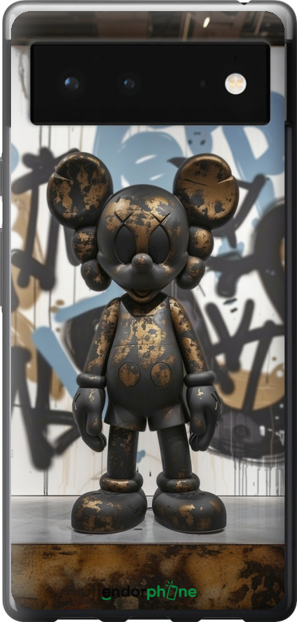 Силіконовий чехол Bronze kaws v2 для Google Pixel 6 - 6098u-2364 изображение 