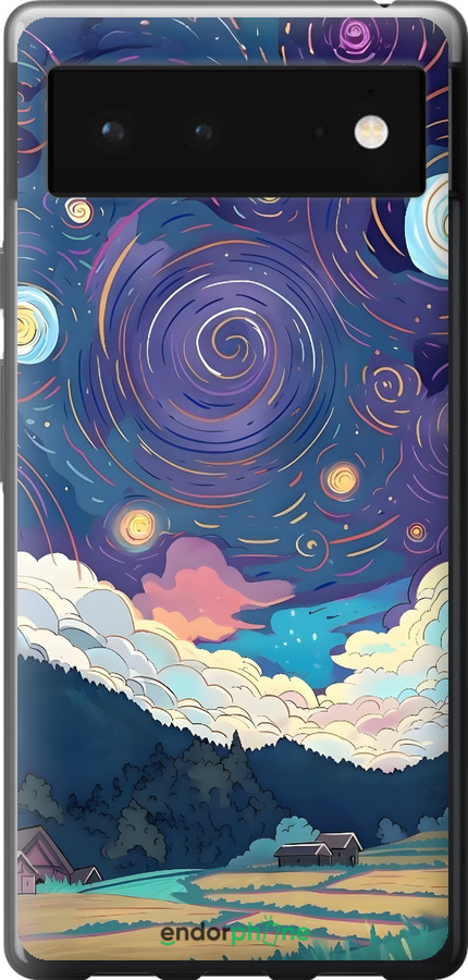 Силиконовый чехол Креативный арт для Google Pixel 6 - 6322u-2364 изображение 