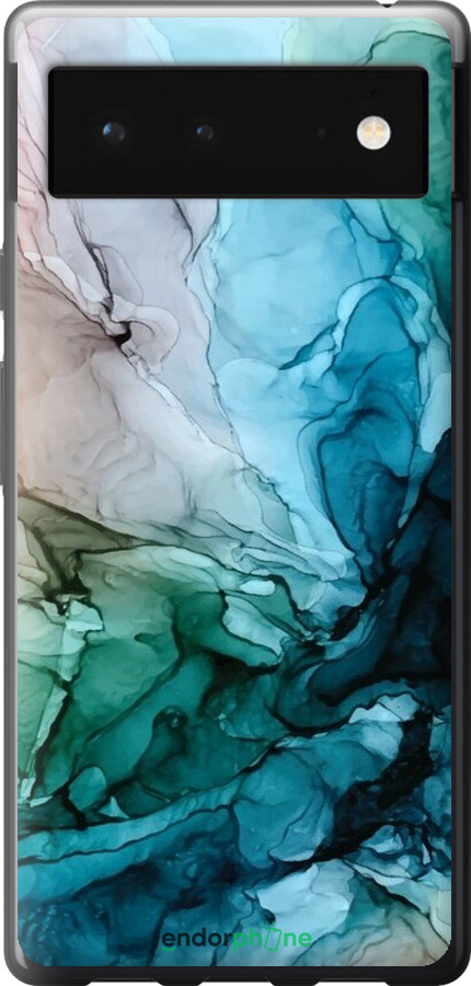 Силиконовый чехол С красочной абстрактной картиной Соленые берега для Google Pixel 6 - 6405u-2364 изображение 