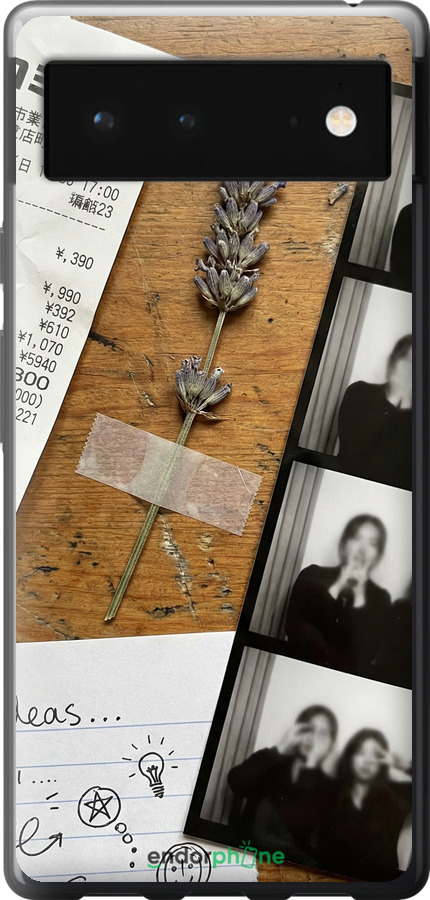Силиконовый чехол Aesthetic Scrapbook Collage для Google Pixel 6 - 6773u-2364 изображение 