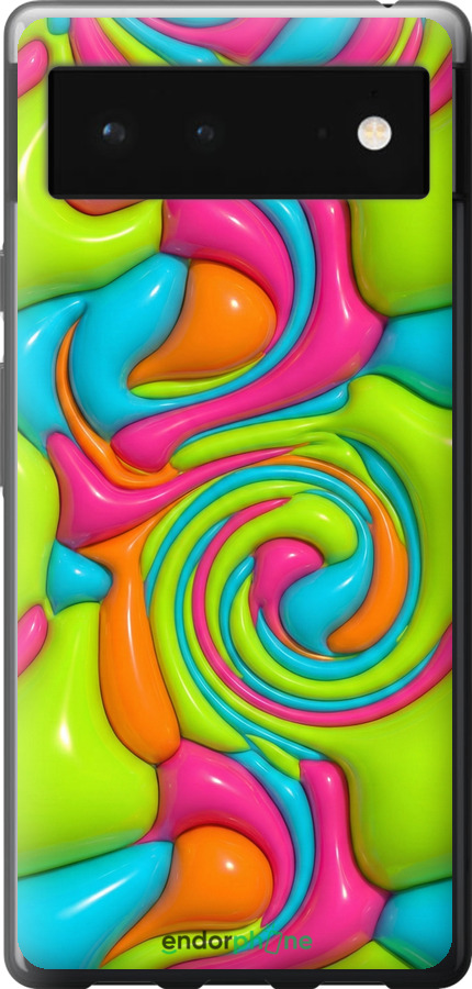 Силиконовый чехол Y2K Jelly Dream для Google Pixel 6 - 6780u-2364 изображение 