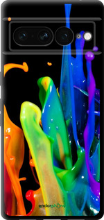 TPU чехол брызги краски для Google Pixel 7 Pro - 3957b-3031 изображение 