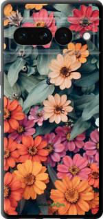 TPU чехол Beauty flowers для Google Pixel 7 Pro - 4050b-3031 изображение 