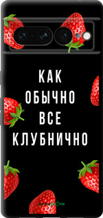 TPU чехол Все клубнично для Google Pixel 7 Pro - 4317b-3031 изображение 