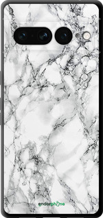 TPU чехол Мрамор белый для Google Pixel 7 Pro - 4480b-3031 изображение 