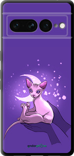 TPU чехол Кот2 для Google Pixel 7 Pro - 4676b-3031 изображение 