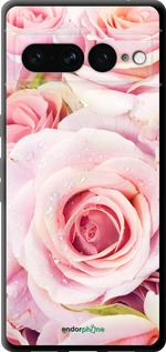 TPU чехол Розы для Google Pixel 7 Pro - 525b-3031 изображение 