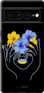 TPU чехол Девушка v4 для Google Pixel 7 Pro - 5276b-3031 изображение 