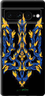 TPU чехол Герб Украины v3 для Google Pixel 7 Pro - 5313b-3031 изображение 