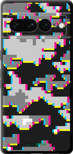 TPU чехол Пиксельный камуфляж для Google Pixel 7 Pro - 5481b-3031 изображение 