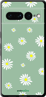 TPU чехол Ромашки v4 для Google Pixel 7 Pro - 5603b-3031 изображение 