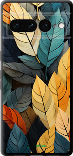 TPU чехол Кольорове листя для Google Pixel 7 Pro - 5644b-3031 изображение 