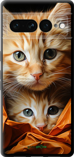 TPU чехол Котики 2 для Google Pixel 7 Pro - 5664b-3031 изображение 
