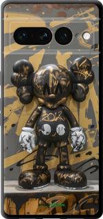 TPU чехол Bronze kaws для Google Pixel 7 Pro - 6097b-3031 изображение 