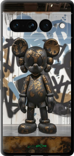 TPU чехол Bronze kaws v2 для Google Pixel 7 Pro - 6098b-3031 изображение 