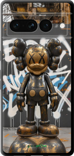 TPU чехол Bronze kaws v3 для Google Pixel 7 Pro - 6099b-3031 изображение 