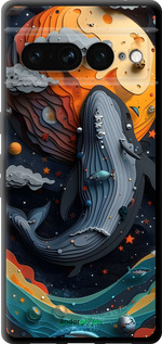 TPU чехол Кит у космосі для Google Pixel 7 Pro - 6328b-3031 изображение 