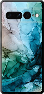 TPU чехол С красочной абстрактной картиной Соленые берега для Google Pixel 7 Pro - 6405b-3031 изображение 